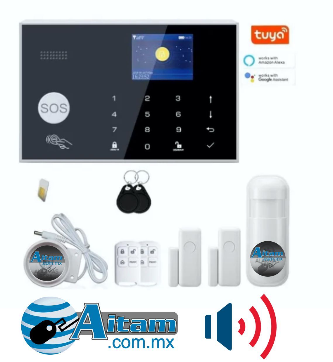 Alarma GSM A20 4G wifi Aitam